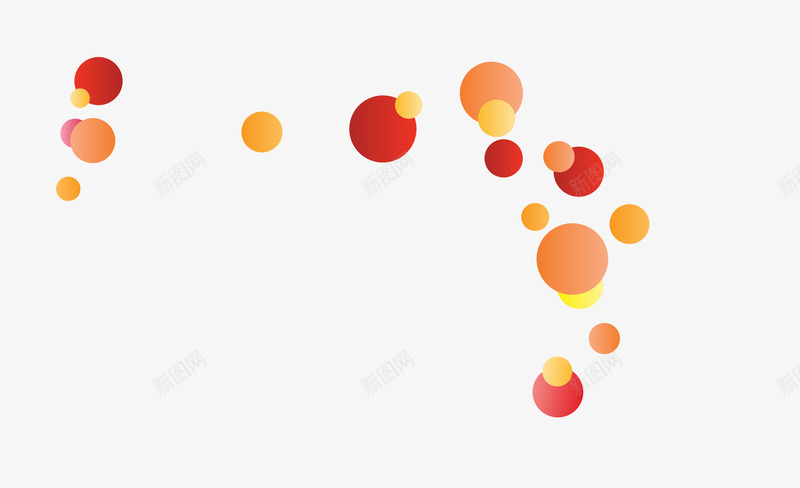 漂浮彩球矢量图eps免抠素材_新图网 https://ixintu.com 原点 圆球 漂浮元素 矢量图