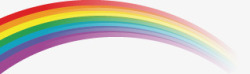 父亲节促销海报彩虹装饰矢量图高清图片