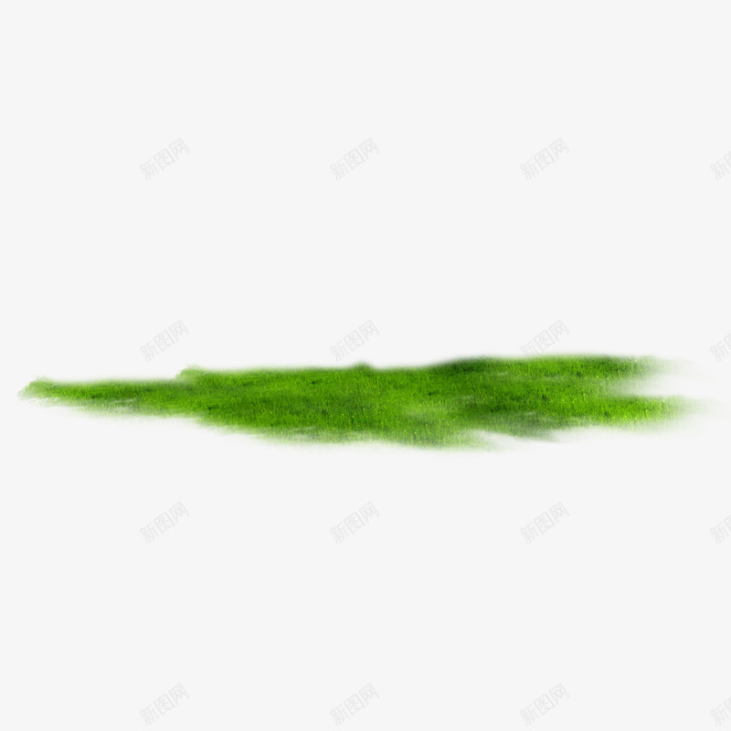绿色清新草坪装饰图案png免抠素材_新图网 https://ixintu.com 免抠PNG 清新 绿色 草坪 装饰图案