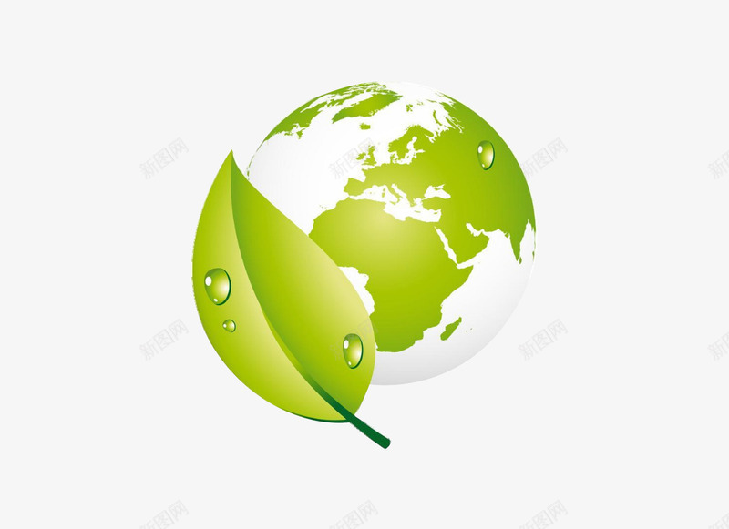 环保绿色倡导psd免抠素材_新图网 https://ixintu.com 地球 循环 拯救地球 环保 绿色