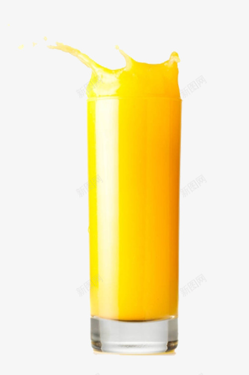 杯子里的橙汁png免抠素材_新图网 https://ixintu.com 可口 果汁 橘色 橘黄色 橙汁 诱人 飞溅 飞溅的橙汁 鲜橙汁