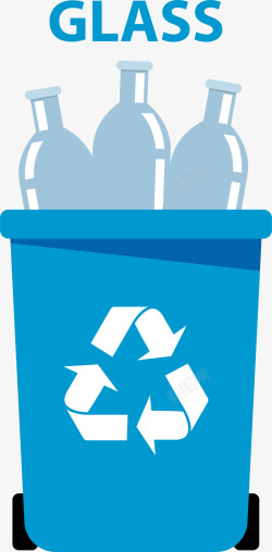 世界环境日循环垃圾桶素材