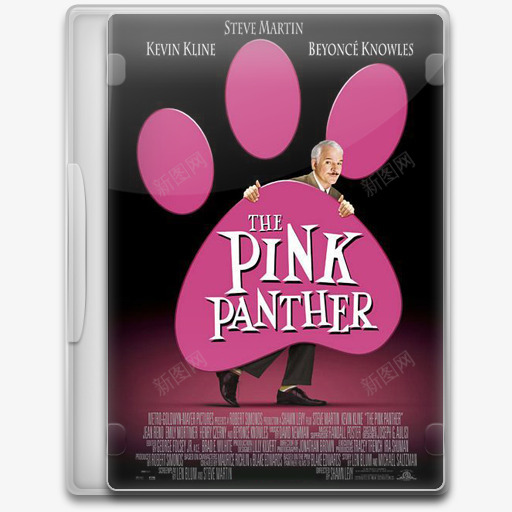 粉红豹图标png_新图网 https://ixintu.com panther pink 粉红色的 豹