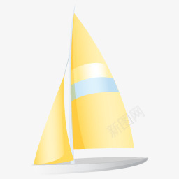 帆船图标png_新图网 https://ixintu.com boat holiday sailing ship sport summer transport 体育运动 假期 夏天 航行 船 运输