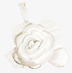 玫瑰花装饰品簪子高清图片