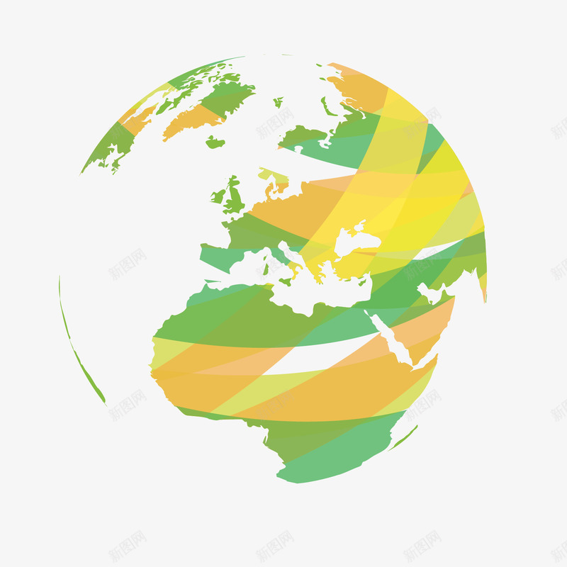 彩带装饰地球png免抠素材_新图网 https://ixintu.com 全球 力量 回收 地图 地球仪 地球日 彩带地球 插图 有机 海报模板 海报设计 环境 环境保护 生态 绿色