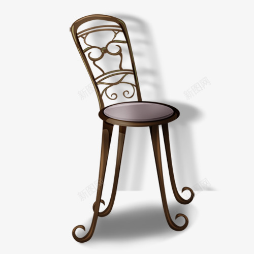 欧式花纹座椅png免抠素材_新图网 https://ixintu.com 家具 椅子 装饰椅子