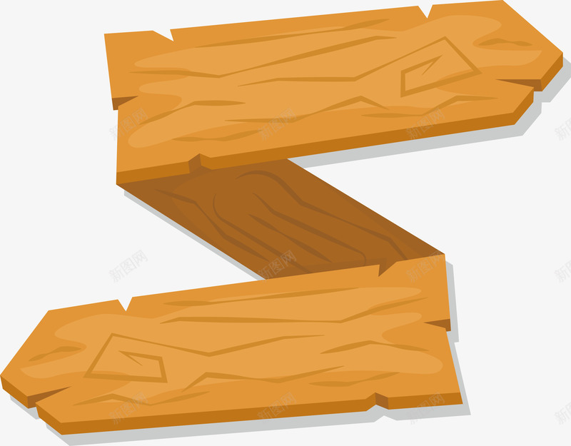 木质折叠标签矢量图ai免抠素材_新图网 https://ixintu.com 创意 折叠 木质 木质标签 标签 标签设计 矢量图