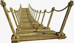 木质桥素材