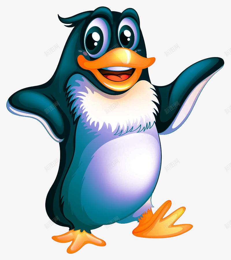 南极企鹅png免抠素材_新图网 https://ixintu.com 企鹅简笔画 企鹅素材 卡通企鹅 可爱企鹅