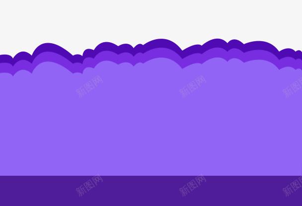 海报波浪背景装饰png免抠素材_新图网 https://ixintu.com png图片免费下载 png图片素材 免费png下载 免费png素材 双11背景装饰 双12背景装饰 双十二素材库 波浪纹 紫蓝色 背景装饰图案