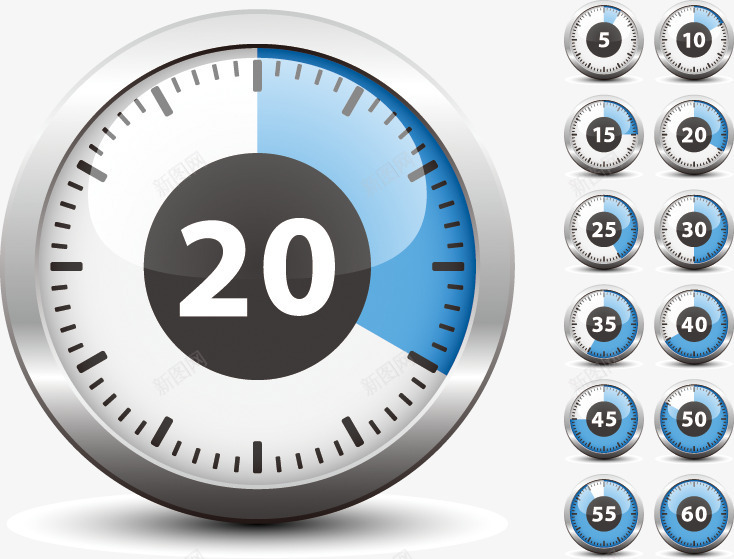 时钟倒计时png免抠素材_新图网 https://ixintu.com EPS格式 倒计时 时钟 时钟倒计时设计矢量素材 秒表 设计 钟表