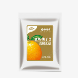 橡胶密炼袋装密炼柚子茶高清图片