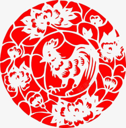 闻鸡起舞舞新春图素材