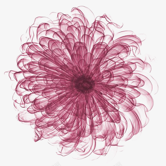 红色花朵png免抠素材_新图网 https://ixintu.com 创意 卡通花朵 手绘花朵 红色烟雾 红色花瓣 美丽花朵 设计感