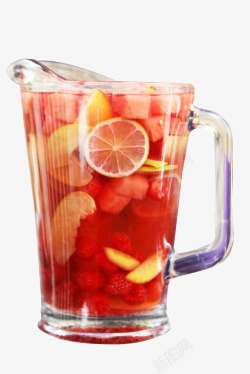 冬季水果缤纷水果热饮饮品高清图片