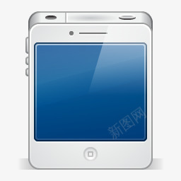 白色Iphone4的图标图标