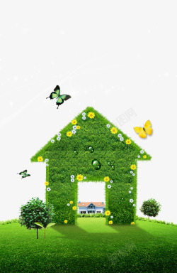 爱护美丽家园绿色空间生态环境高清图片