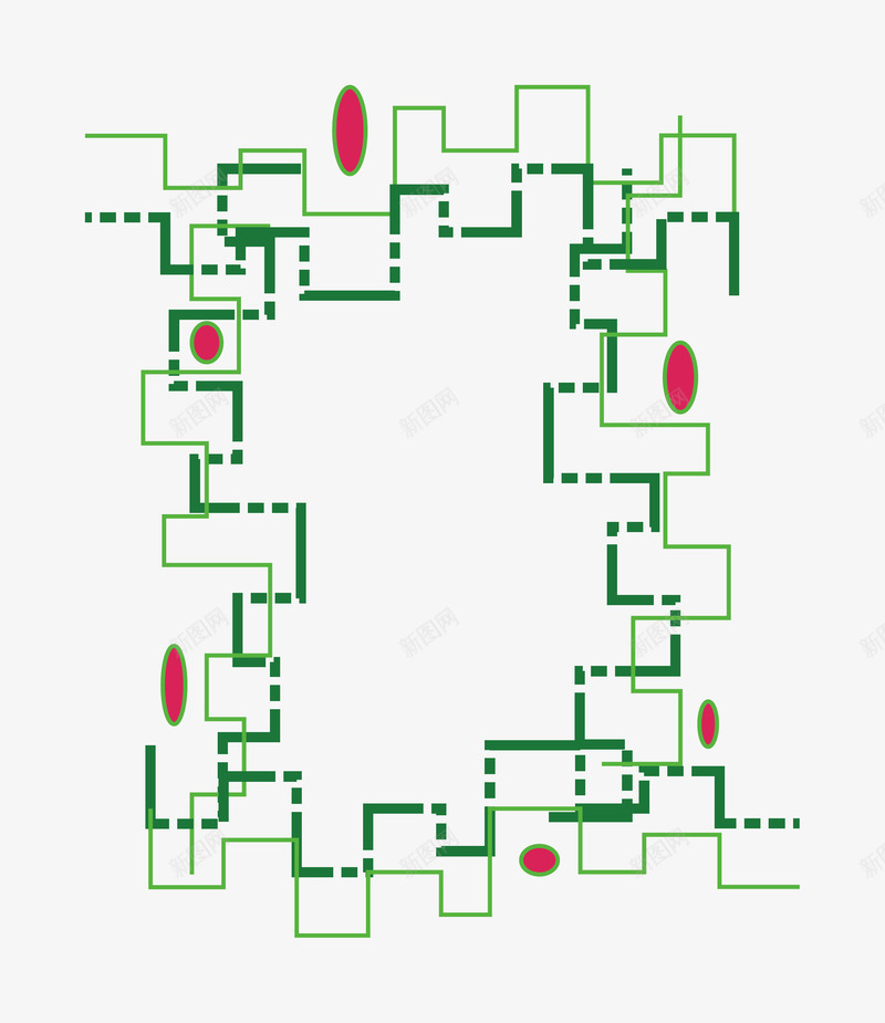 花边几何线条边框装饰矢量图ai免抠素材_新图网 https://ixintu.com 几何线条边框 几何装饰 图案 线条 线条纹理 花边 矢量图