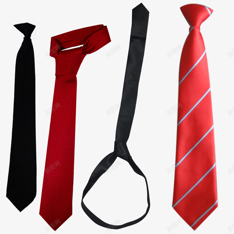 不同领带png免抠素材_新图网 https://ixintu.com 不同风格 商务领带 工作领带 装饰 通用领带 领带