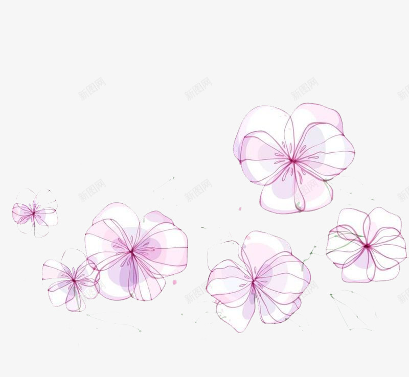 手绘的紫罗兰png免抠素材_新图网 https://ixintu.com 手绘 手绘紫罗兰 植物 紫罗兰 紫色 绿色 美丽 花朵 芳香