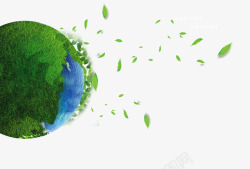 环境广告背景绿色地球高清图片