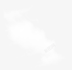 飘浮空中云朵素材