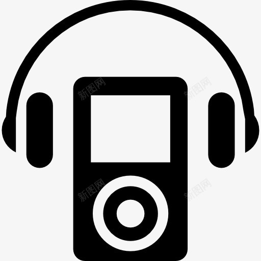 音乐播放器图标png_新图网 https://ixintu.com MP3 便携式音乐播放器 多媒体 数码 暂无视频ico 科技 耳机 音乐