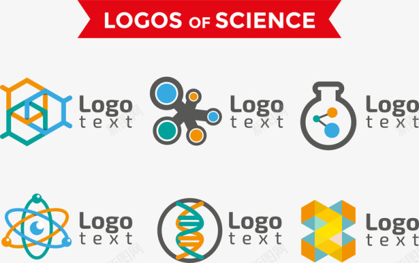 生物科学标识logo图标图标