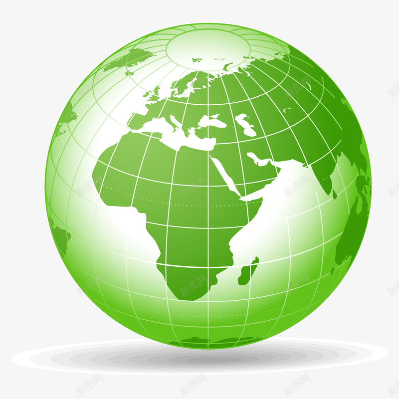 绿色环保主题图标png_新图网 https://ixintu.com 保护 地球 循环 环保 绿色 能源 节能