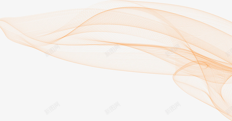 橙色漂浮纱巾矢量图ai免抠素材_新图网 https://ixintu.com 橙色 漂浮 纱巾 矢量图