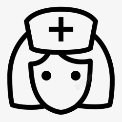 Nurse护士ios7Lineicons图标高清图片