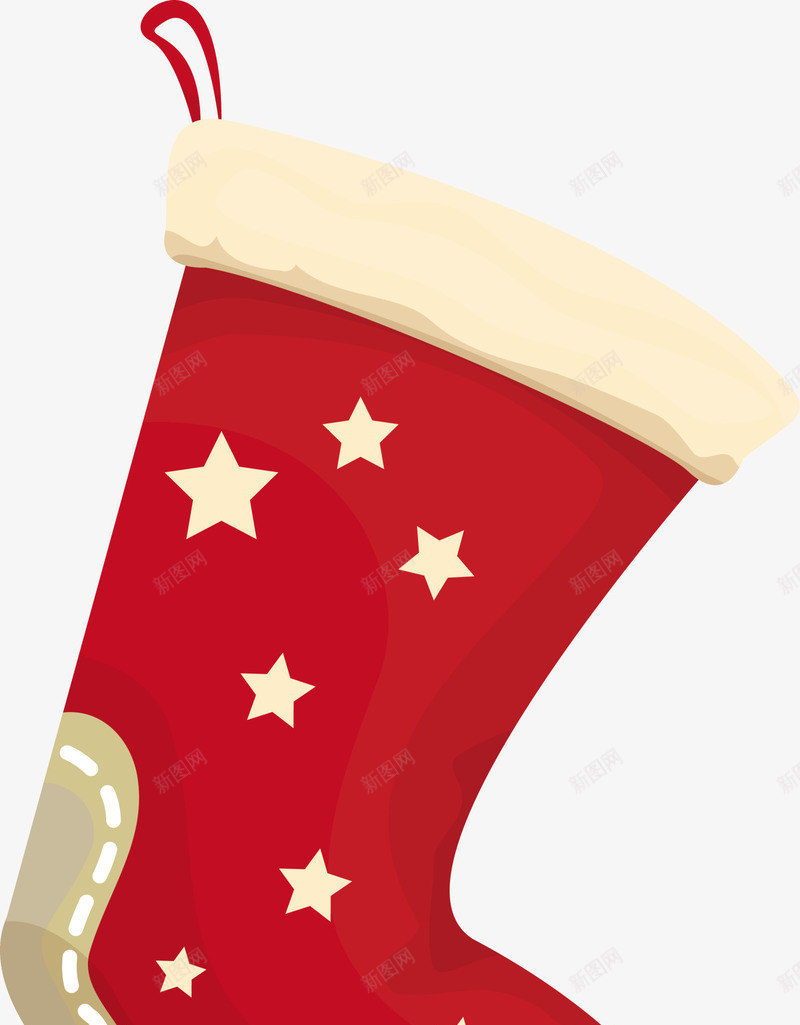 黄色星星袜子png免抠素材_新图网 https://ixintu.com 圣诞节 圣诞袜 星星图案 节庆袜子 装饰图案 黄色袜子