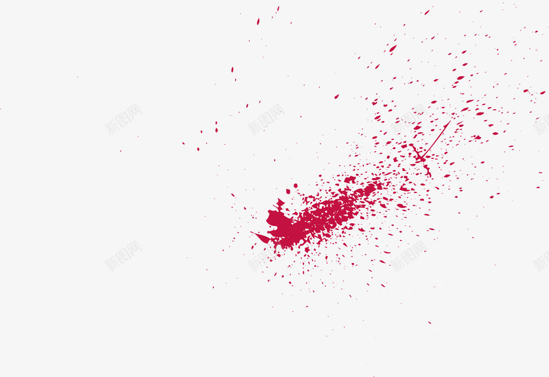 红色漂浮泼墨矢量图eps免抠素材_新图网 https://ixintu.com 喷墨 手绘 油漆 泼墨 漂浮 红色 矢量图