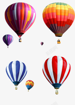 天上飞的热气球高清图片