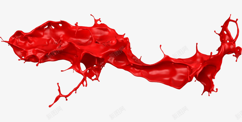 飞溅的红色颜料png免抠素材_新图网 https://ixintu.com 油漆 泼洒 涂料 漂浮 红色 颜料 飞溅