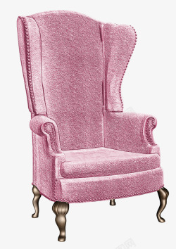粉色椅子素材