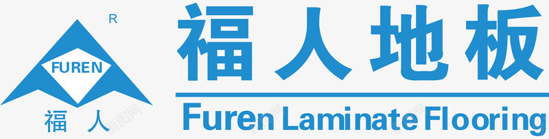 福人地板logo矢量图图标图标