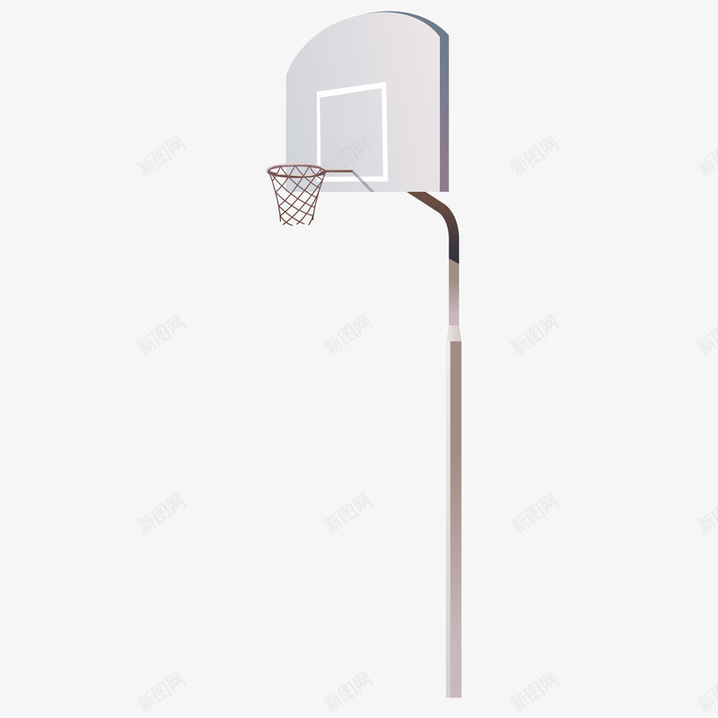 精美篮球框png免抠素材_新图网 https://ixintu.com 卡通 篮球