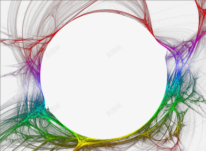 环绕的光线png免抠素材_新图网 https://ixintu.com 光线 变化 彩色 环绕