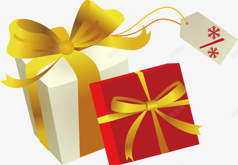 圣诞促销礼盒元素png免抠素材_新图网 https://ixintu.com 圣诞节 平安夜 活动大促 盒子 礼物