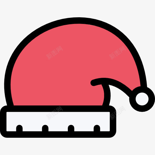帽子png免抠素材_新图网 https://ixintu.com 卡通 圣诞帽 圣诞节 帽子 矢量帽子