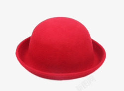 新款现代时尚经典帽子新款韩版潮时尚卷边帽圆顶帽子高清图片