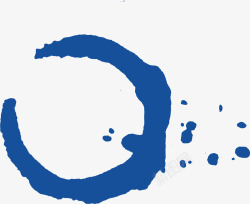中心圆环抽象彩色圆环名片底纹高清图片