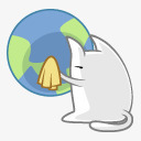 猫猫小恶魔搞怪图标猫猫小恶魔搞怪图标高清图片
