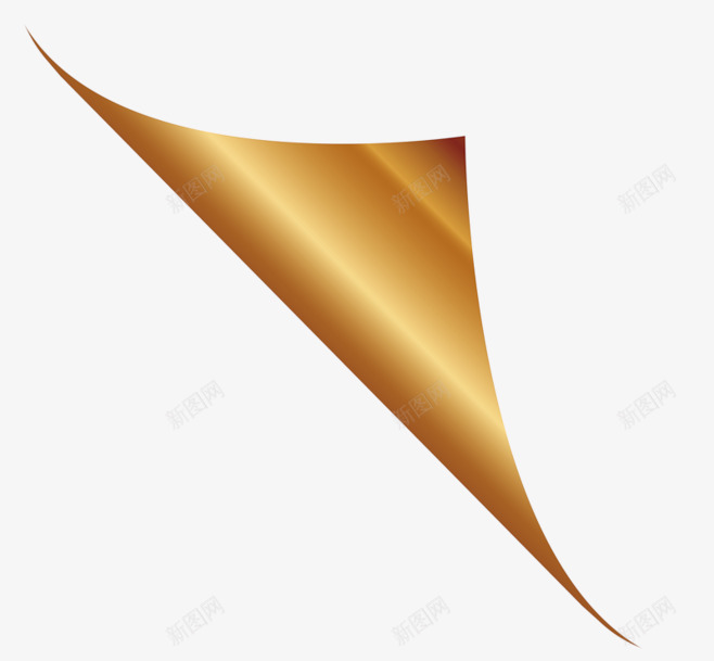 金色漂浮元素png免抠素材_新图网 https://ixintu.com 三角形 渐变色彩 漂浮元素 金色图案