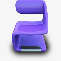 chair紫色的座位椅子ModernChairsicons图标高清图片