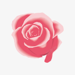 水墨美丽的玫瑰花卉素材