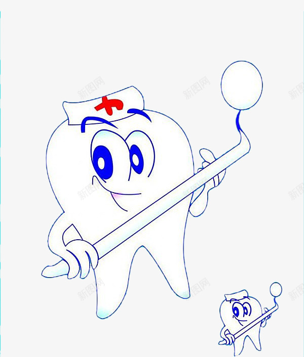牙齿大夫png免抠素材_新图网 https://ixintu.com png png素材 刷牙 大夫 护士节 牙科 牙齿
