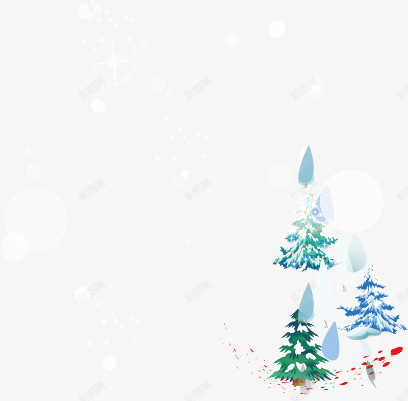 大雪松树png免抠素材_新图网 https://ixintu.com 大雪 松树 矢量雪域 矢量雪域素材 雪域 雪域素材